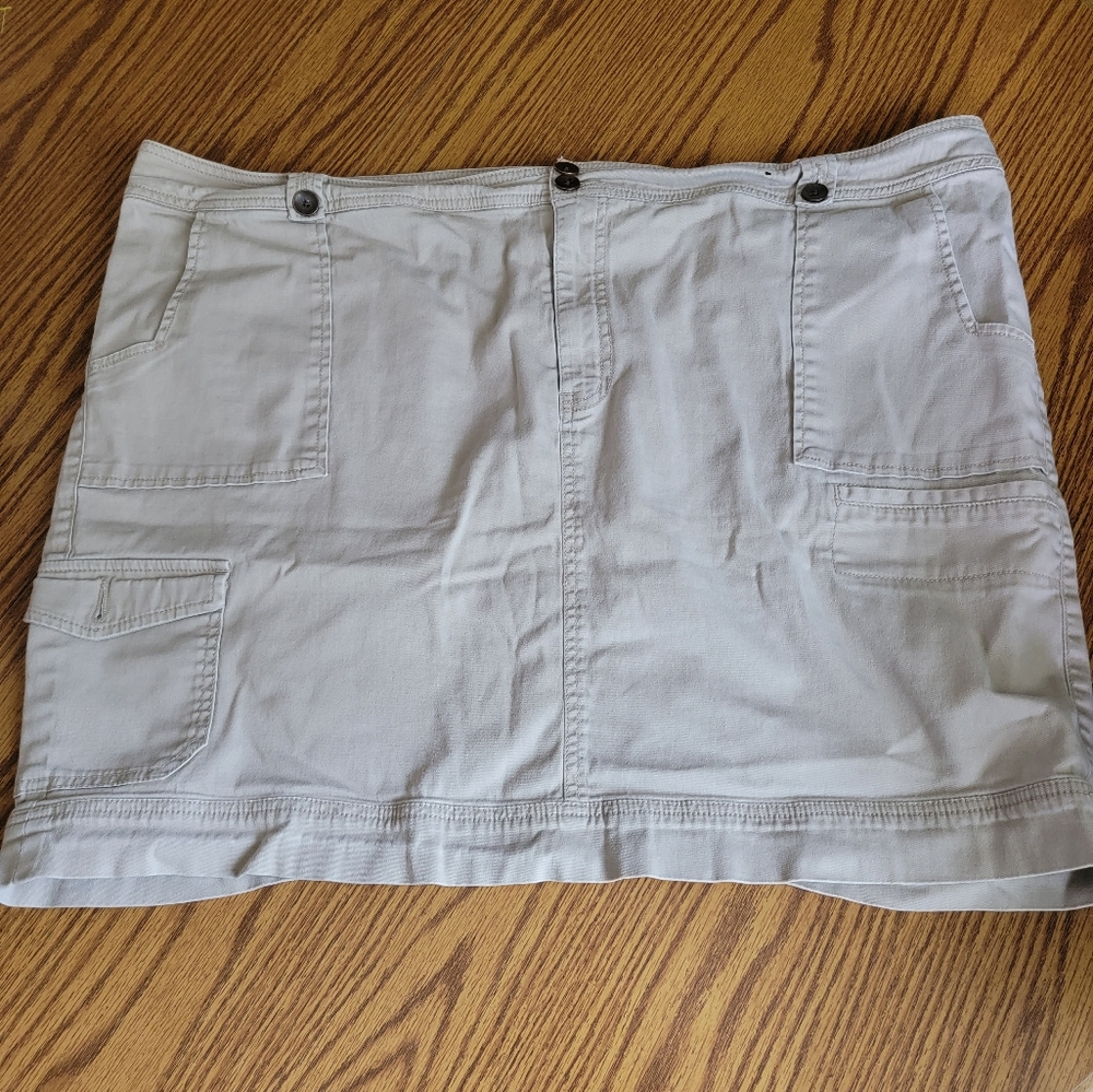 Lane Bryant Khaki Skirt Size 26
